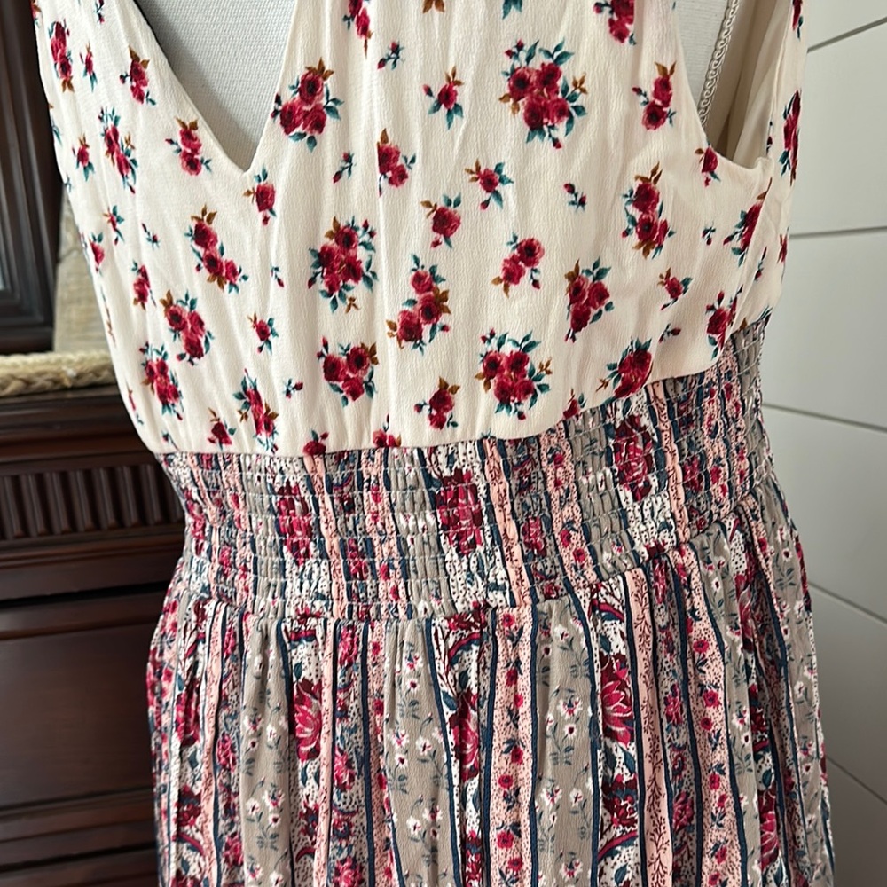 Torrid Prairie Floral Print Patchwork Sleeveless … - image 6